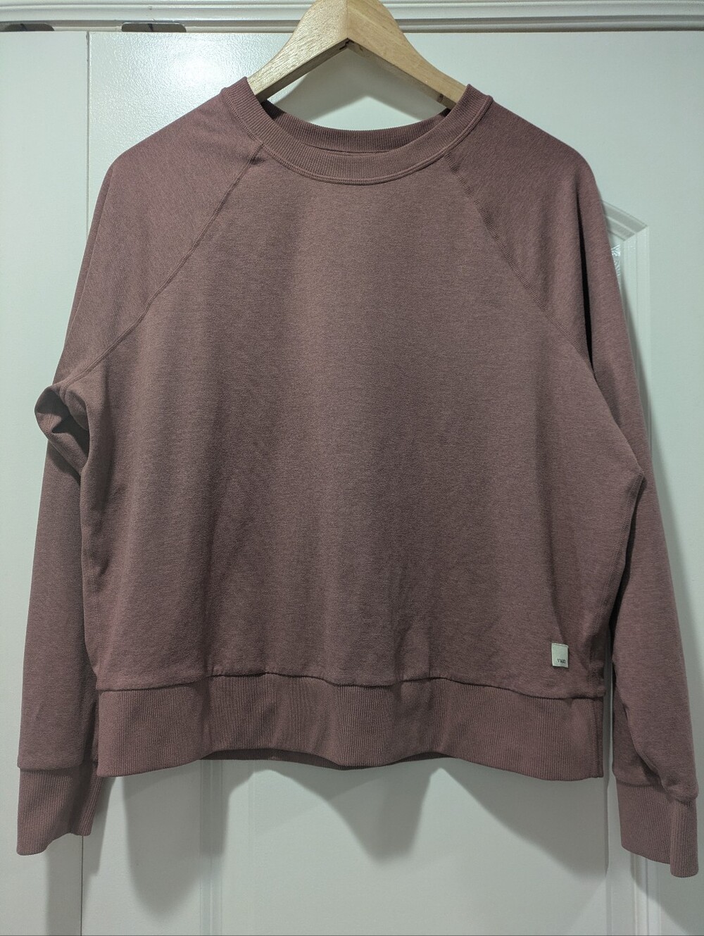 Vuori Long Sleeve Halo Crew Pullover Pink Sz S - Picture 13 of 14